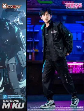 Hatsune Miku - Hatsune Miku 2023 Cyber Style Rider Series Wind Breaker Jacket Outwear Moeyu