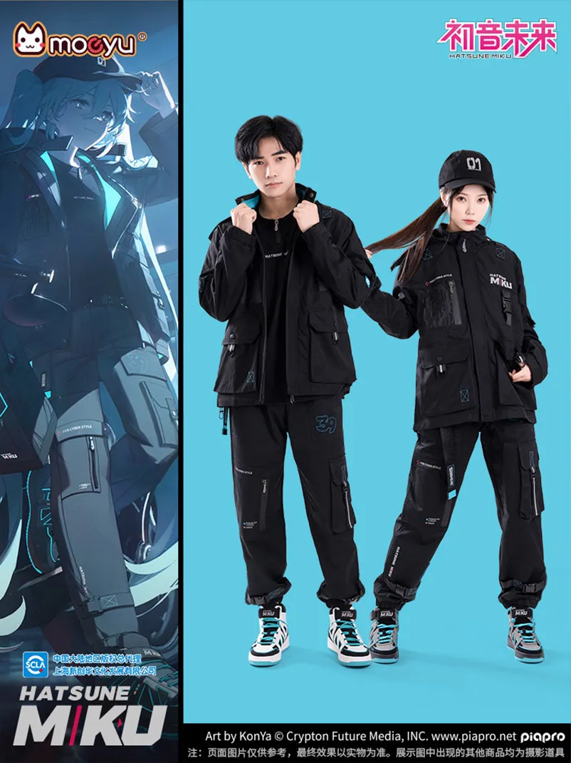 Hatsune Miku - Hatsune Miku 2023 Cyber Style Rider Series Wind Breaker Jacket Outwear Moeyu