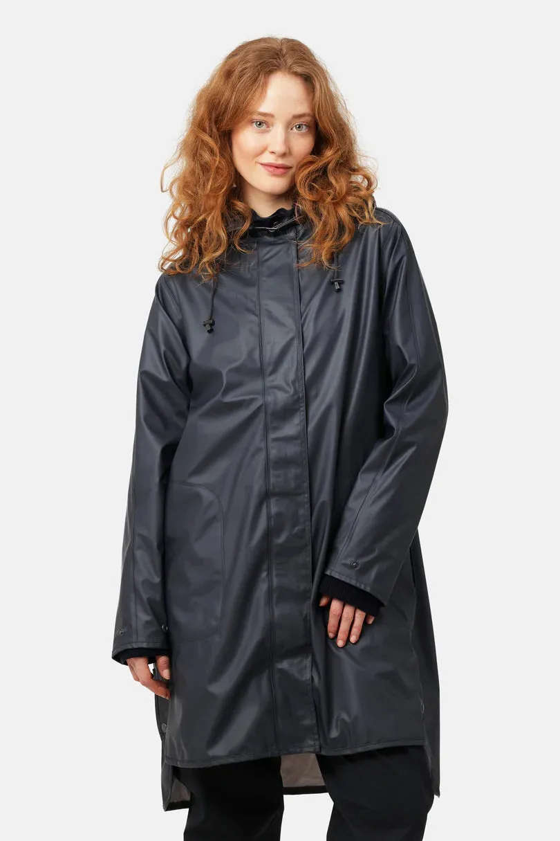 Ilse Jacobsen Rain 71 Raincoat in Dark Indigo