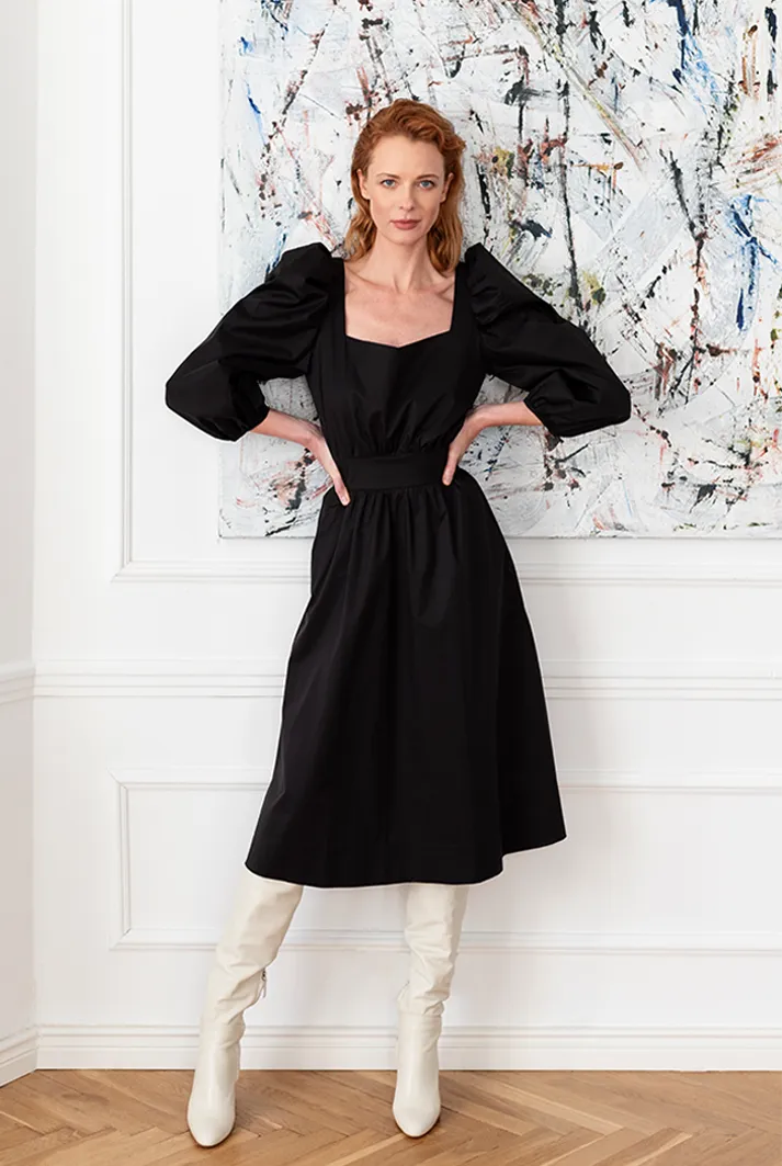 Jane Puff Sleeve Dress