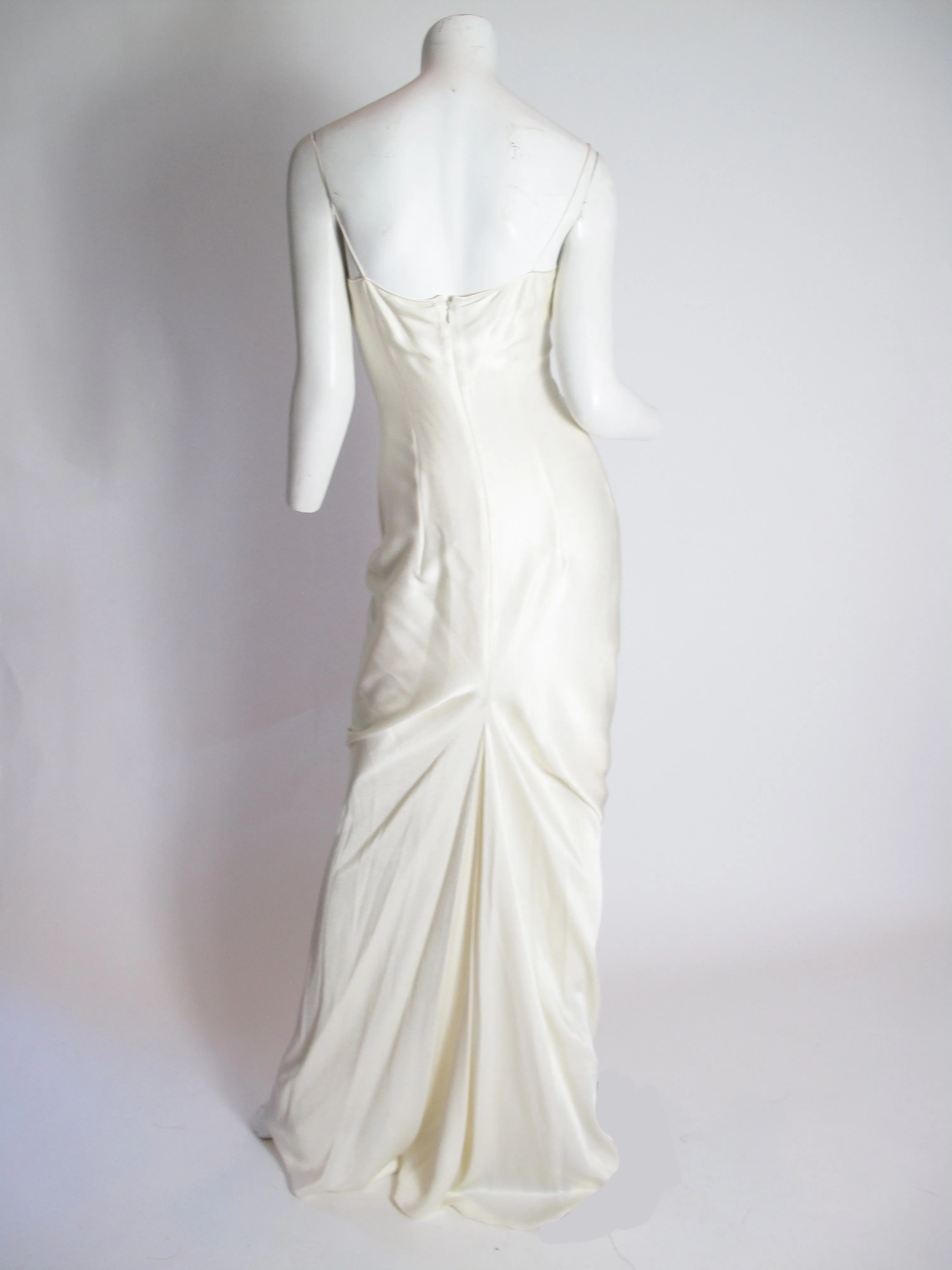 JOHN GALLIANO Silk Slip Dress