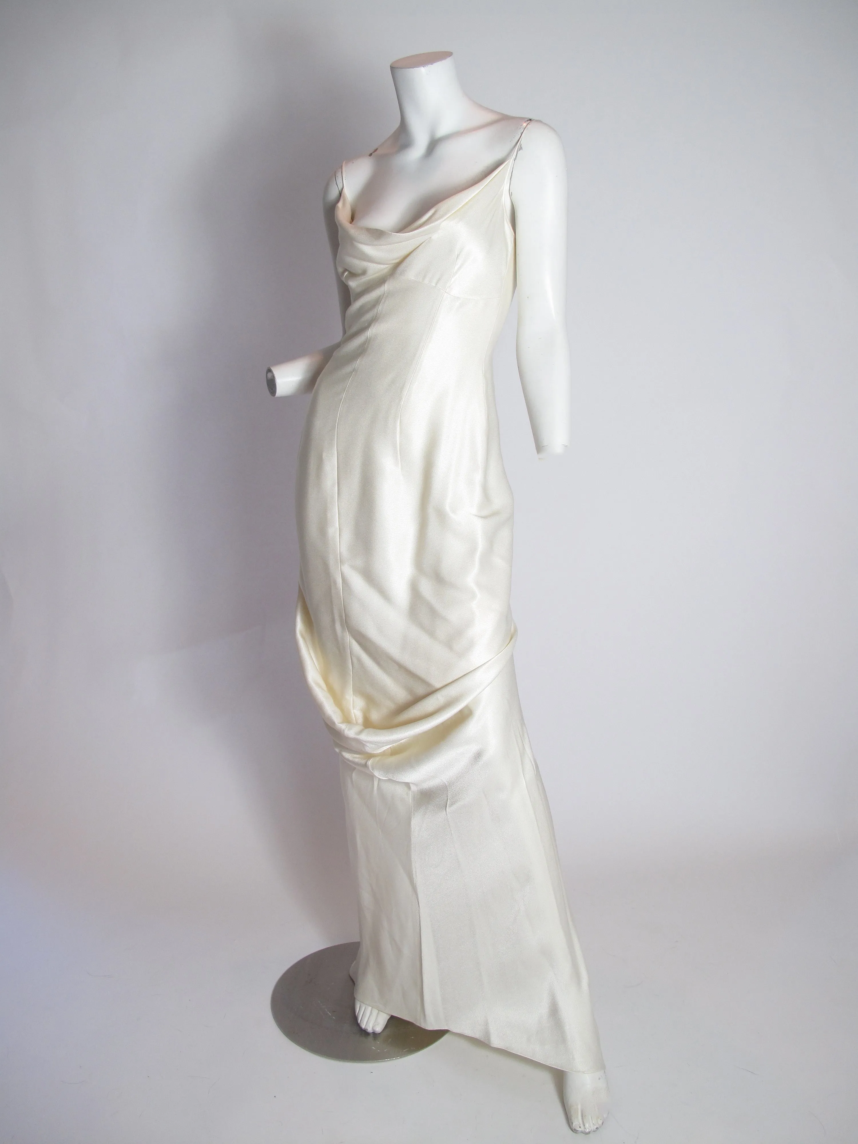 JOHN GALLIANO Silk Slip Dress