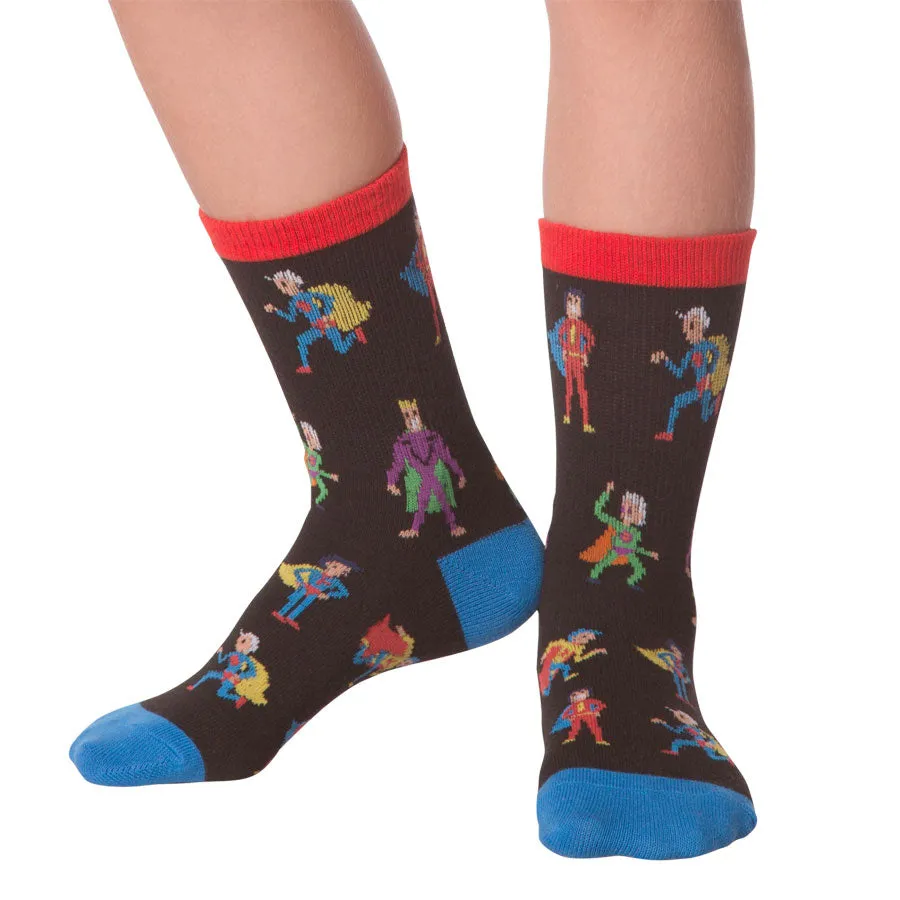 Kids' Superhero Socks