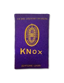 Knox College Silk Paperweight