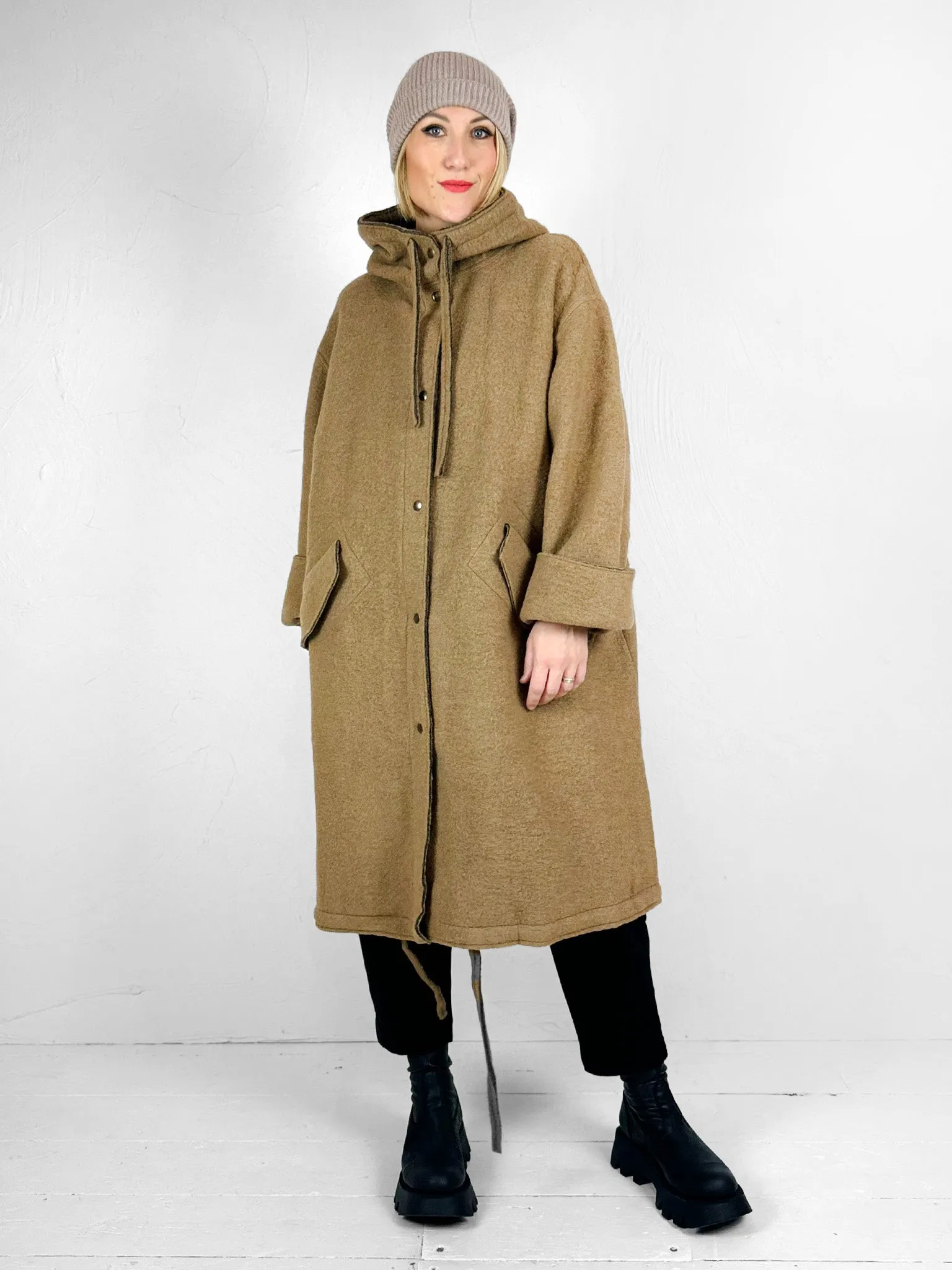 Liv Bergen Hooded Parka Coat - 2 Colours