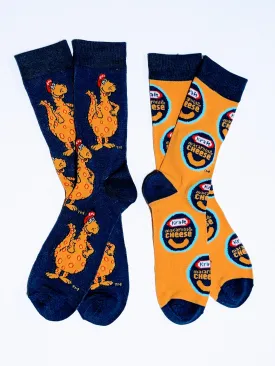 Macaroni & Cheese Crew Socks