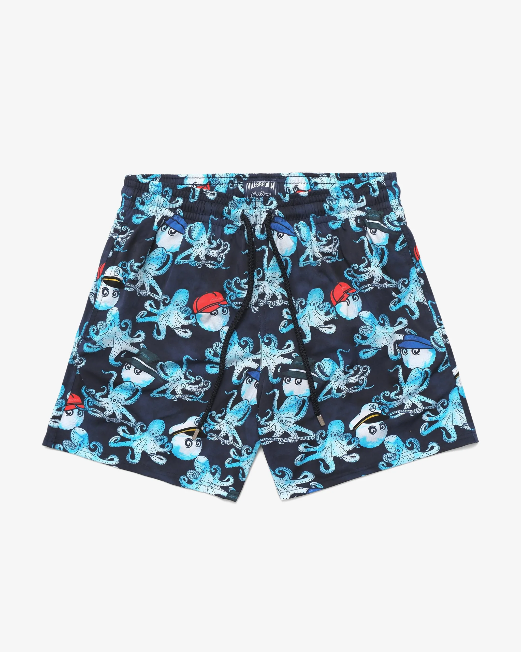 Malbon x Vilebrequin Moorise Swim Trunk