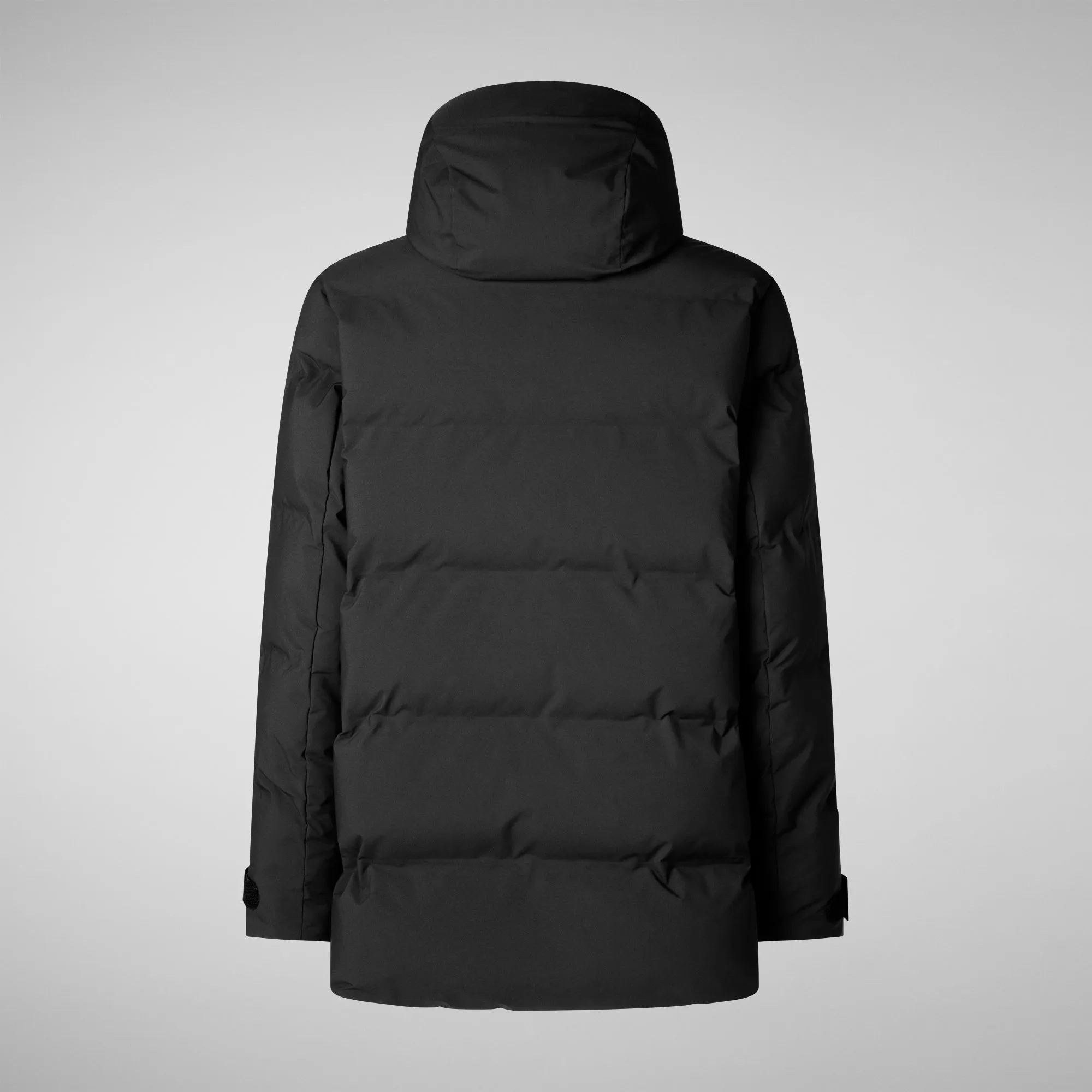 Man's hooded parka Quinlan in black