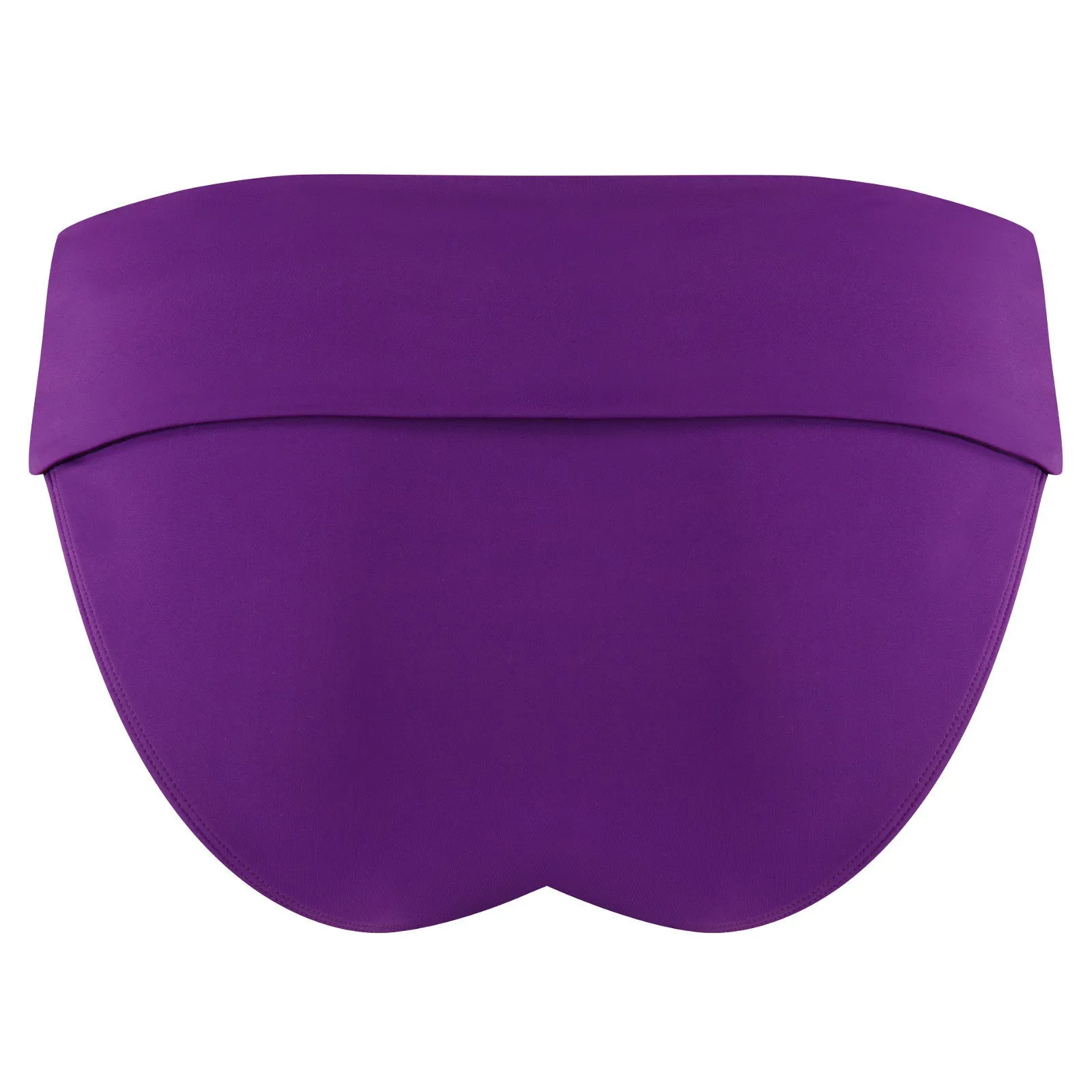 Marina Purple Folded Bikini Brief - Panache Swim