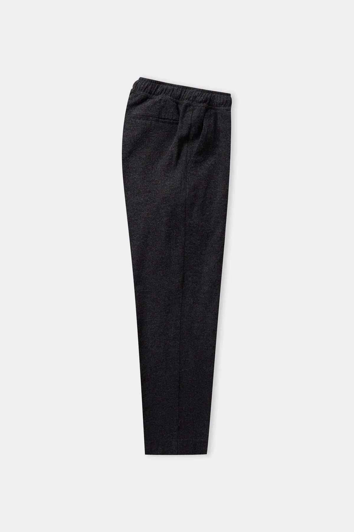 MAX trousers eco flannel coal