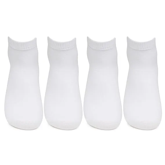 Men Club Class White Socks - Pack Of 4