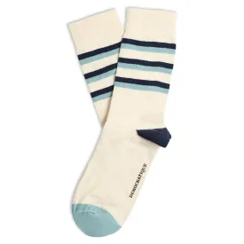 Originals Fine Striped Socks Off White / Navy / Irr