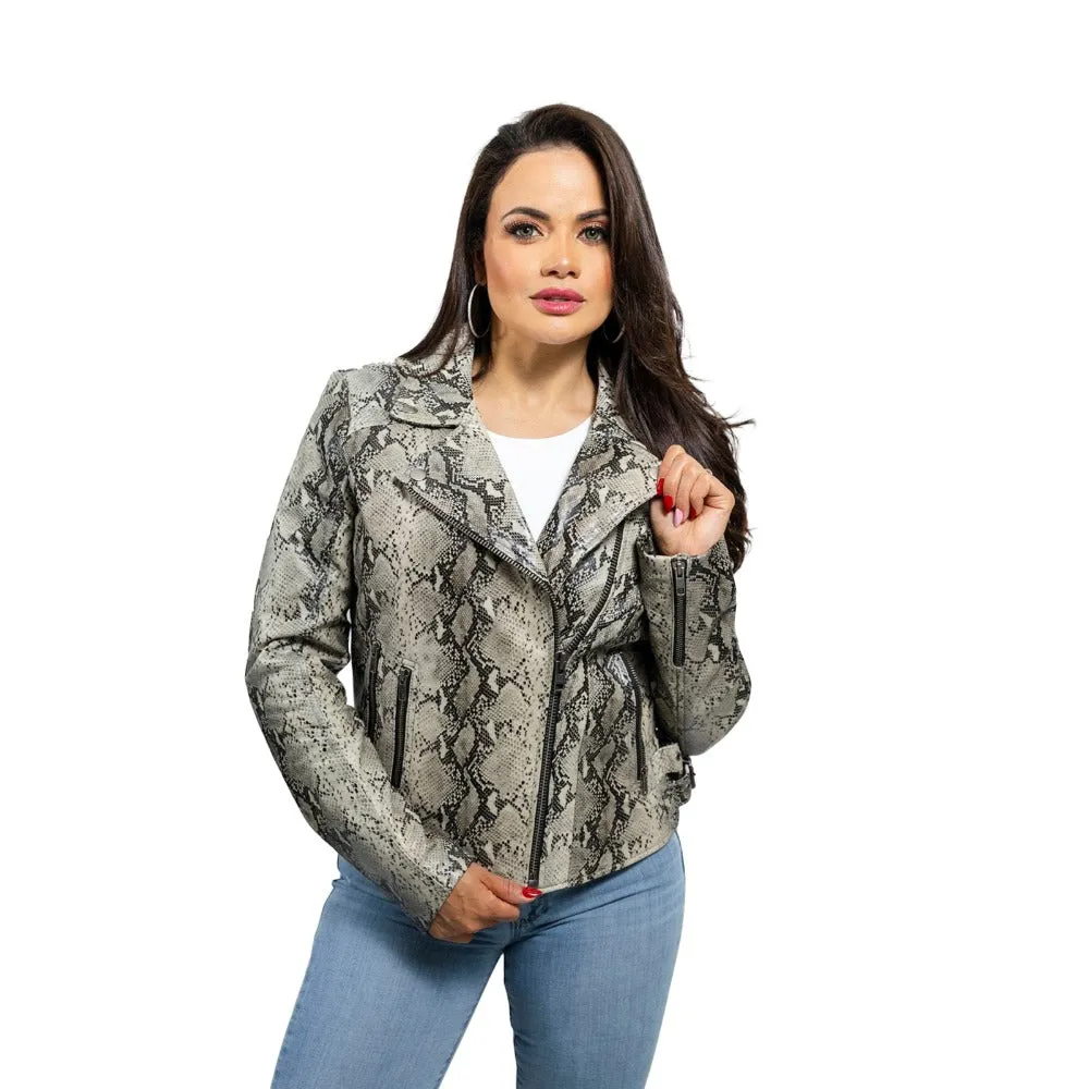 Python - Women's Leather Jacket