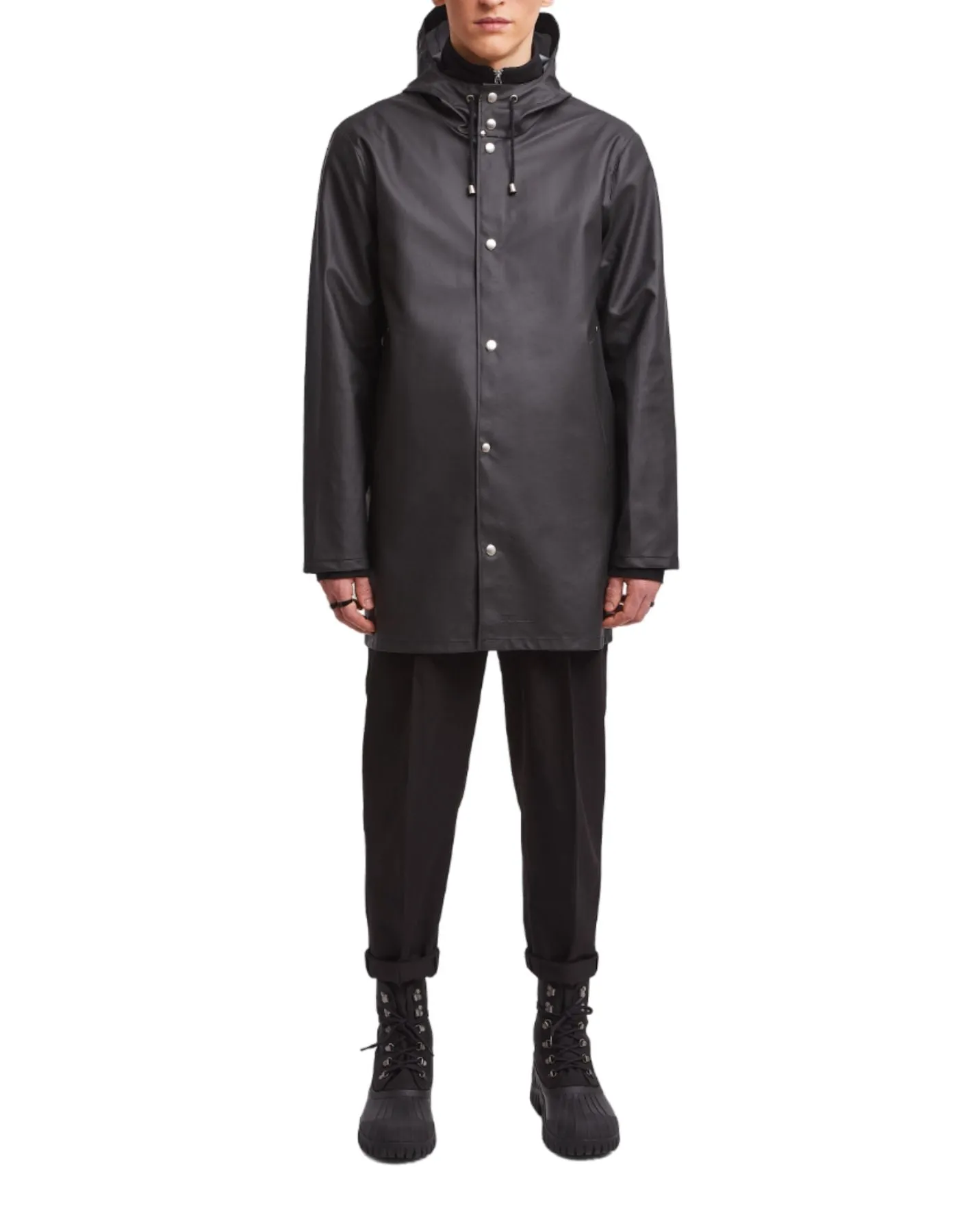 Raincoat man 3216 BLACK STUTTERHEIM