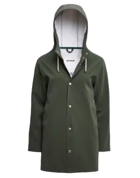 Raincoat man 3217 SUEDE GREEN STUTTERHEIM