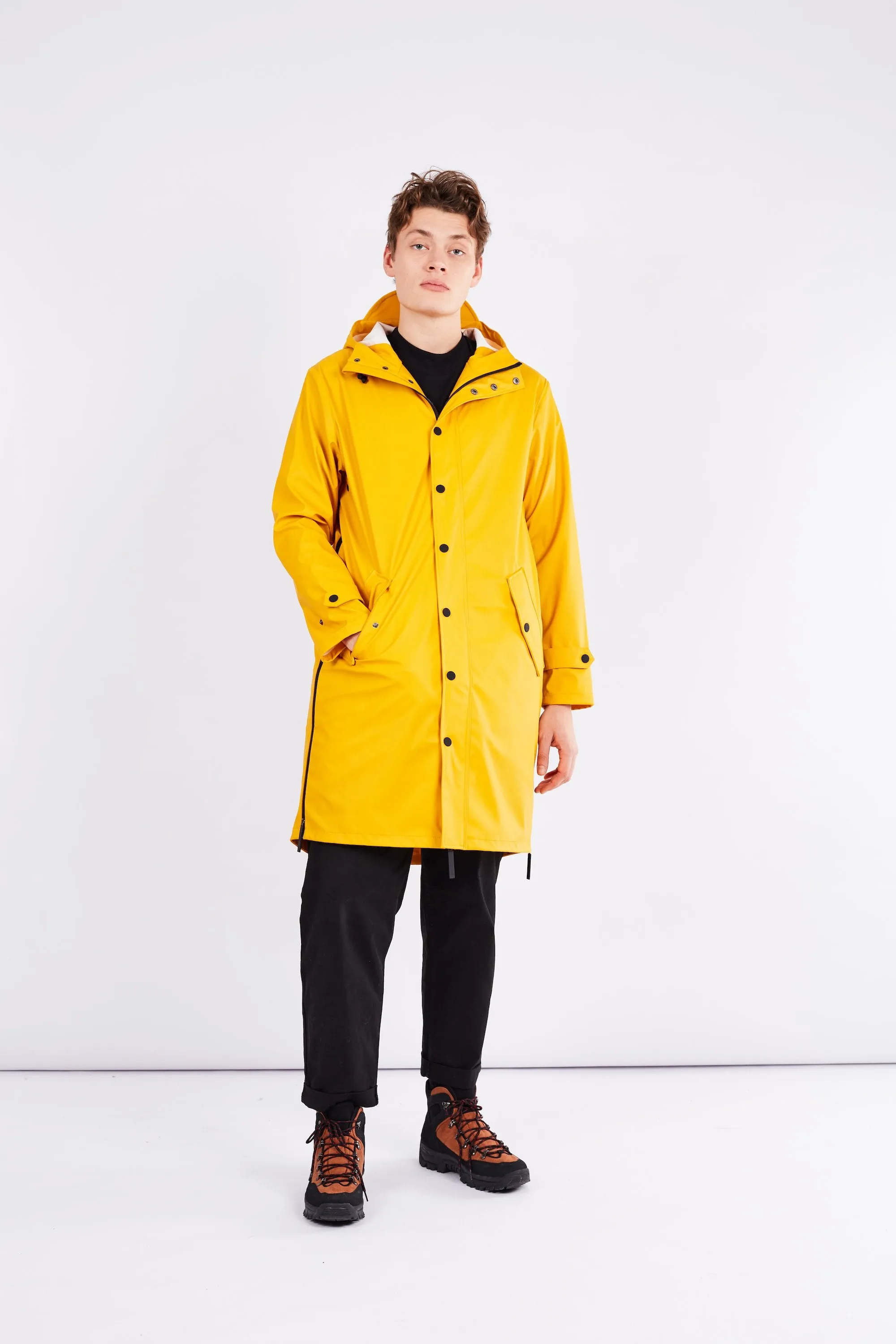 raincoat original golden yellow