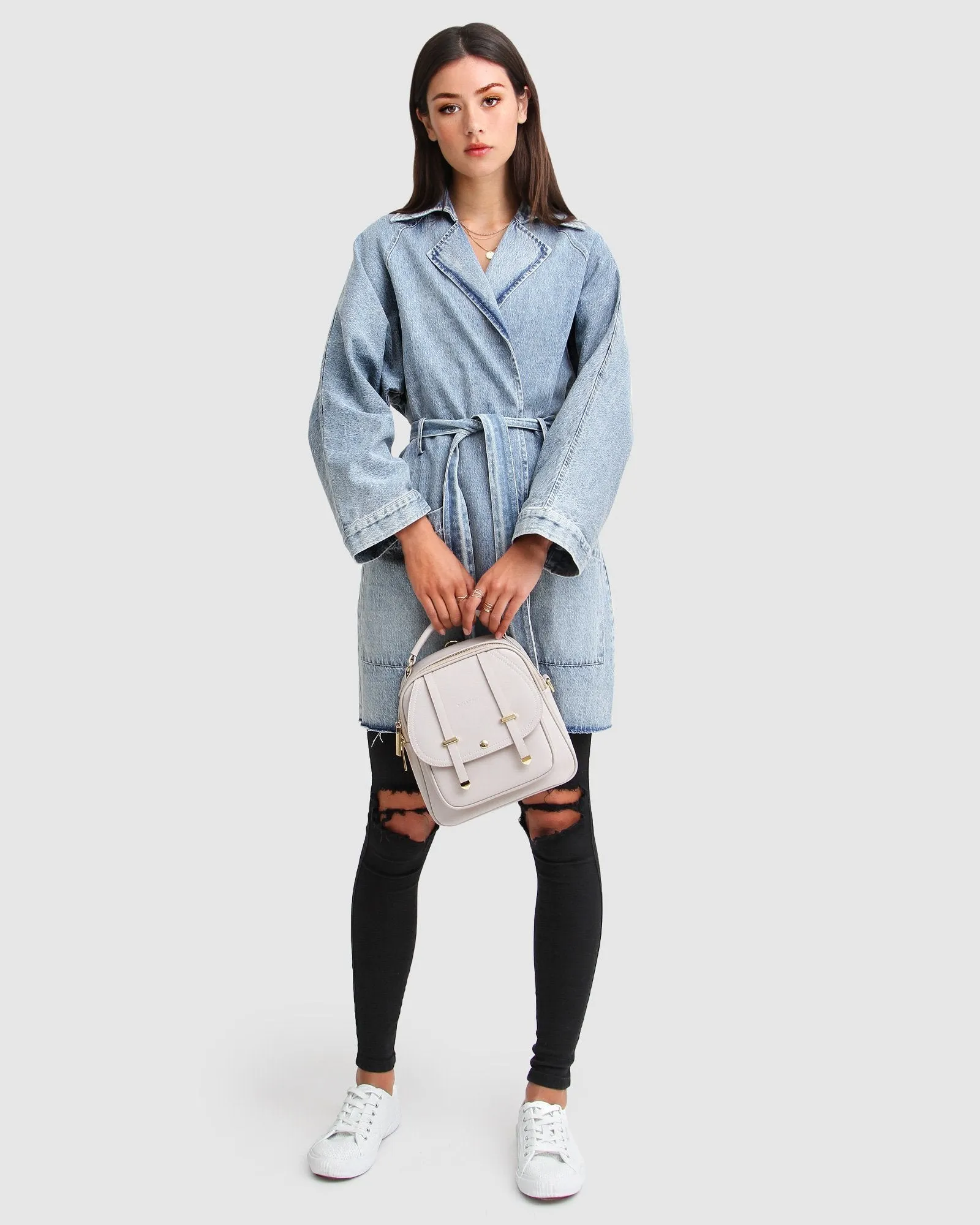 Relaxed Boyfriend Denim Jacket  - Indigo