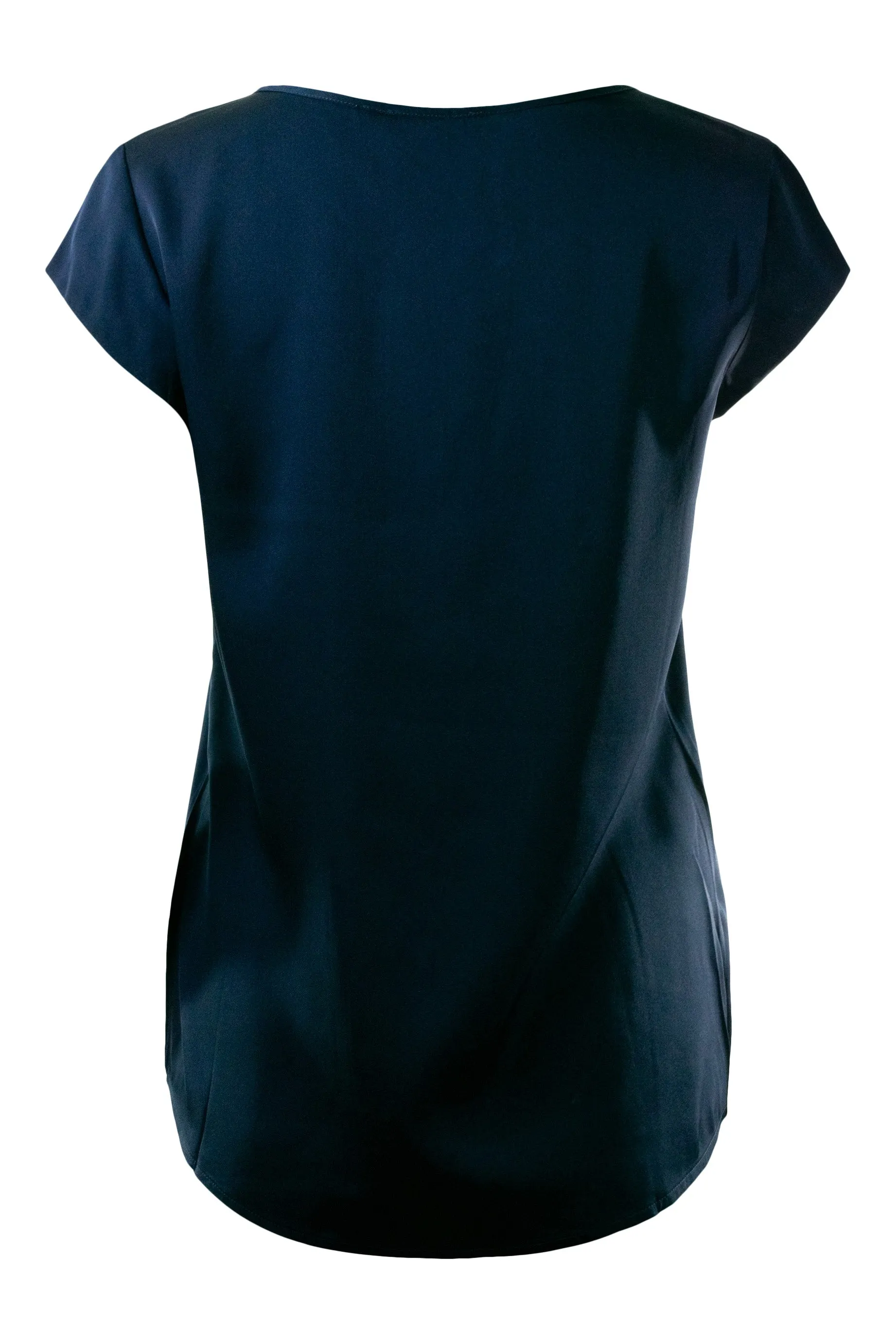 Repeat Cashmere Silk Top with Chest Pocket