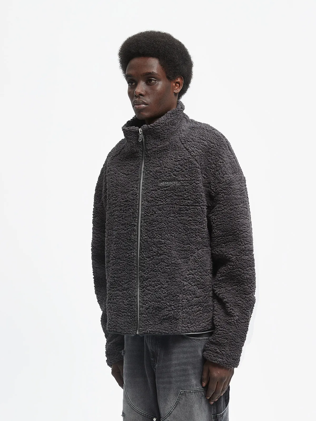 RETERNITY FLEECE JACKET - DARKGREY