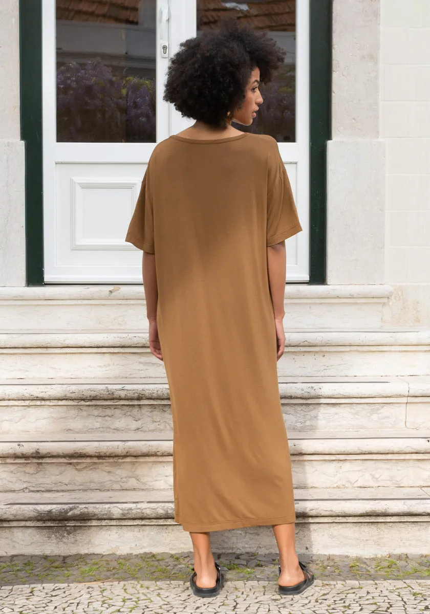 Robe Tee VALADAR Camel