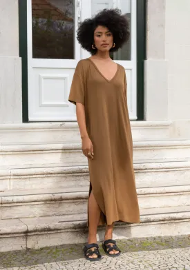 Robe Tee VALADAR Camel