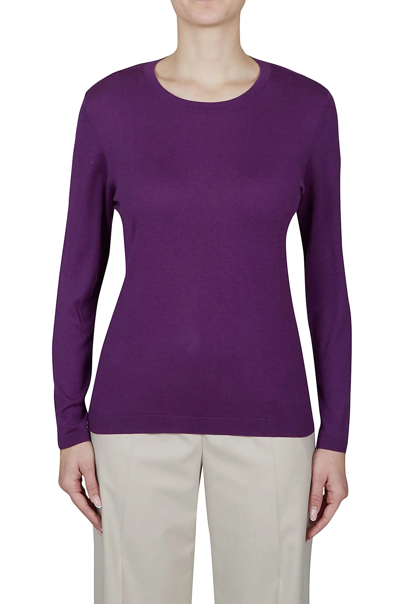 Roundneck Long Sleeve Sweater