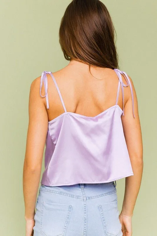 SHOULDER STRAP CAMI TOP