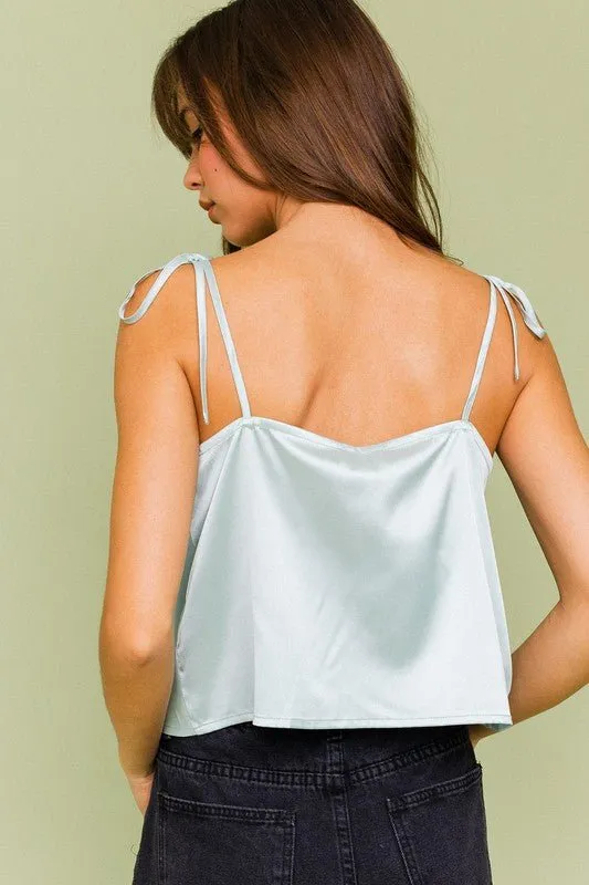 SHOULDER STRAP CAMI TOP