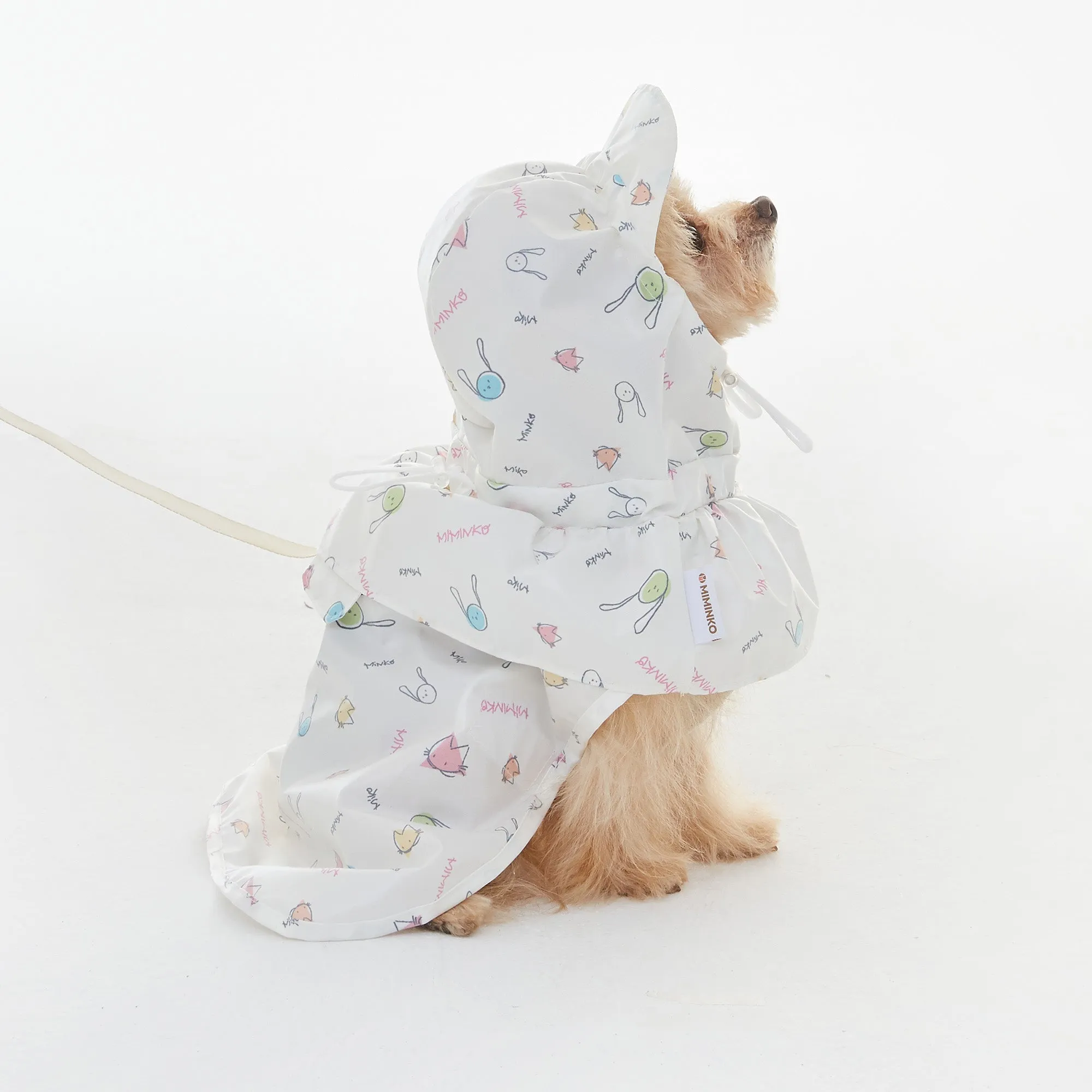 Sketch Pad Raincoat - Ivory