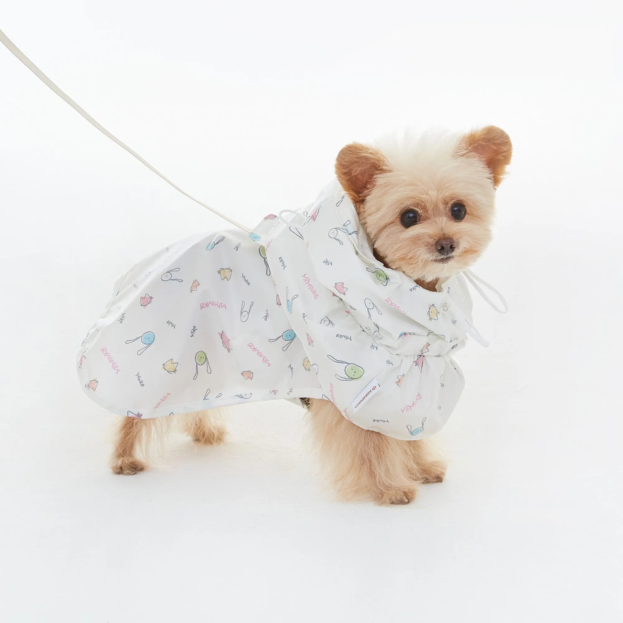 Sketch Pad Raincoat - Ivory