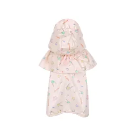 Sketch Pad Raincoat - Light Pink