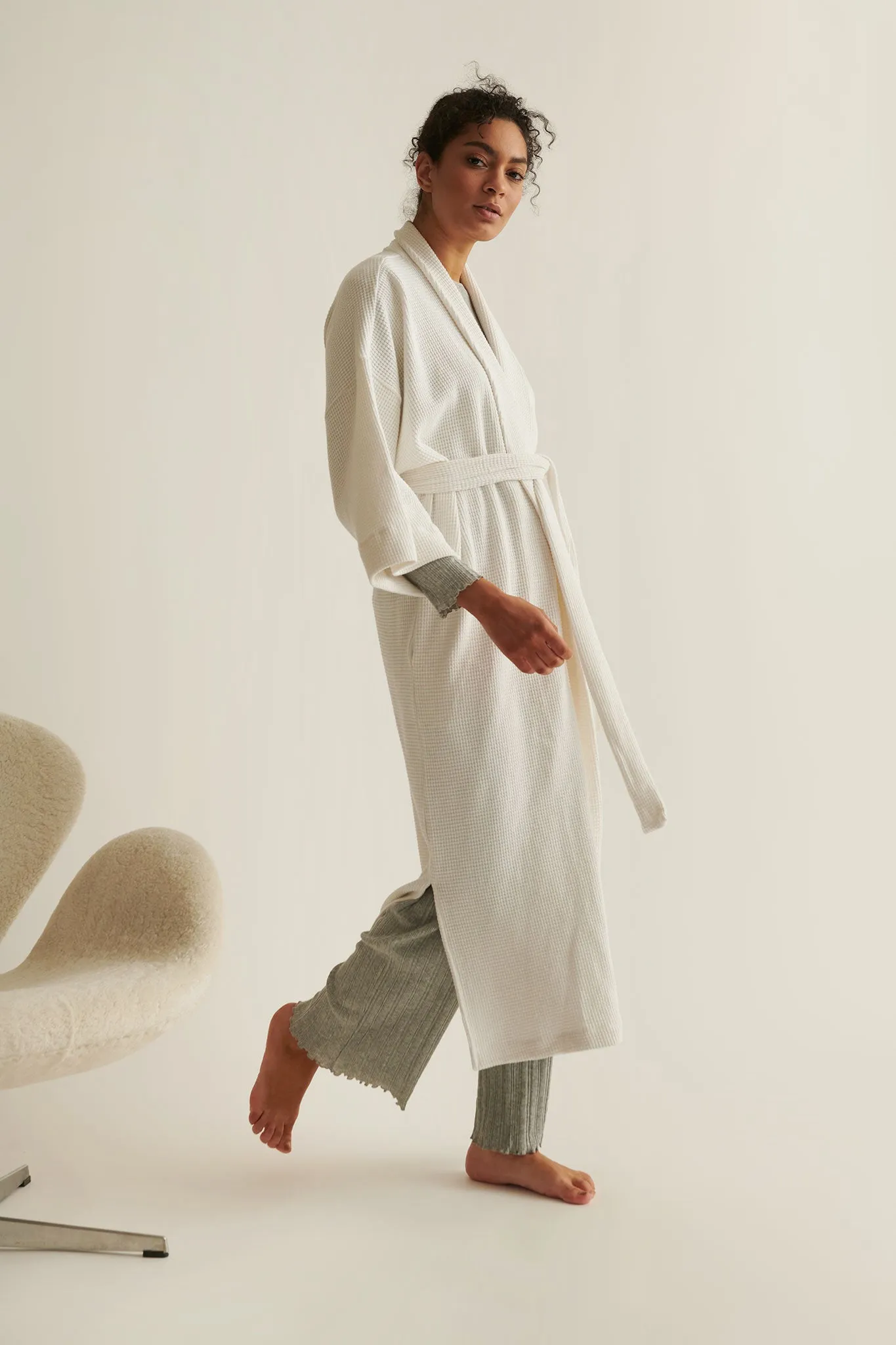 Skylar Unisex Waffle Robe