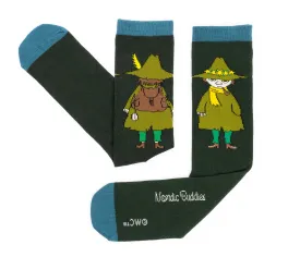 Snufkin Travelling Men Socks - Green