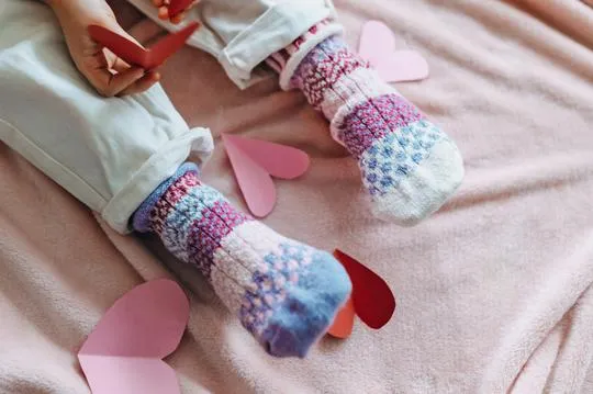 Solmate Kids Crew Lovebug Sock