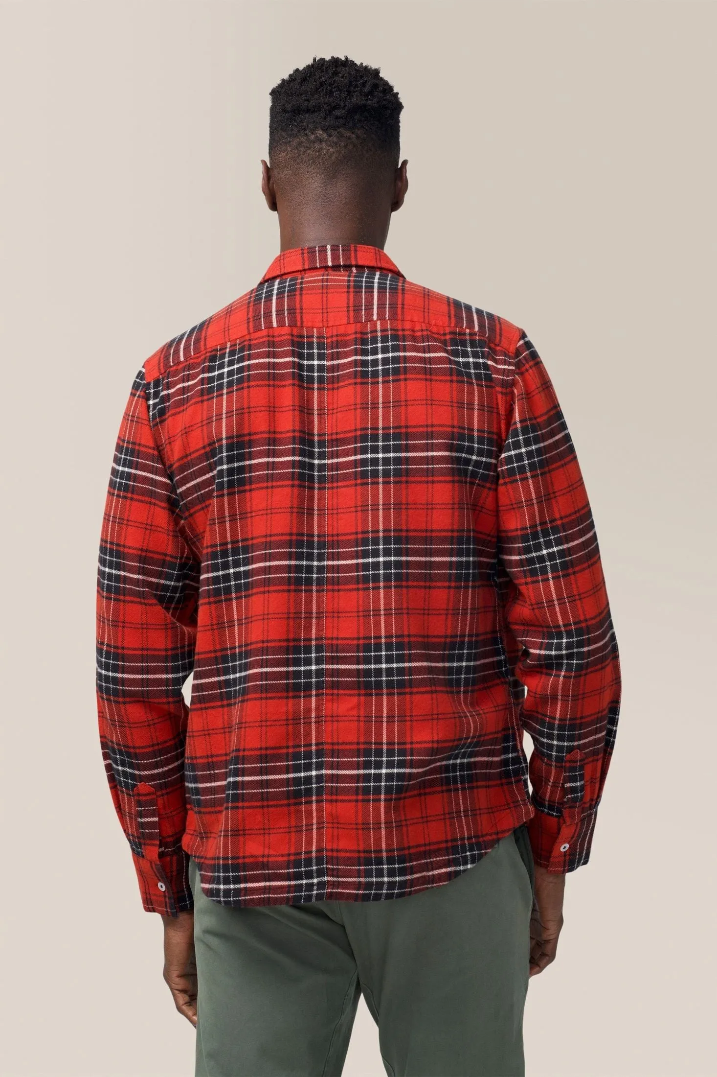 Stadium Shirt Jacket | Brushed Flannel