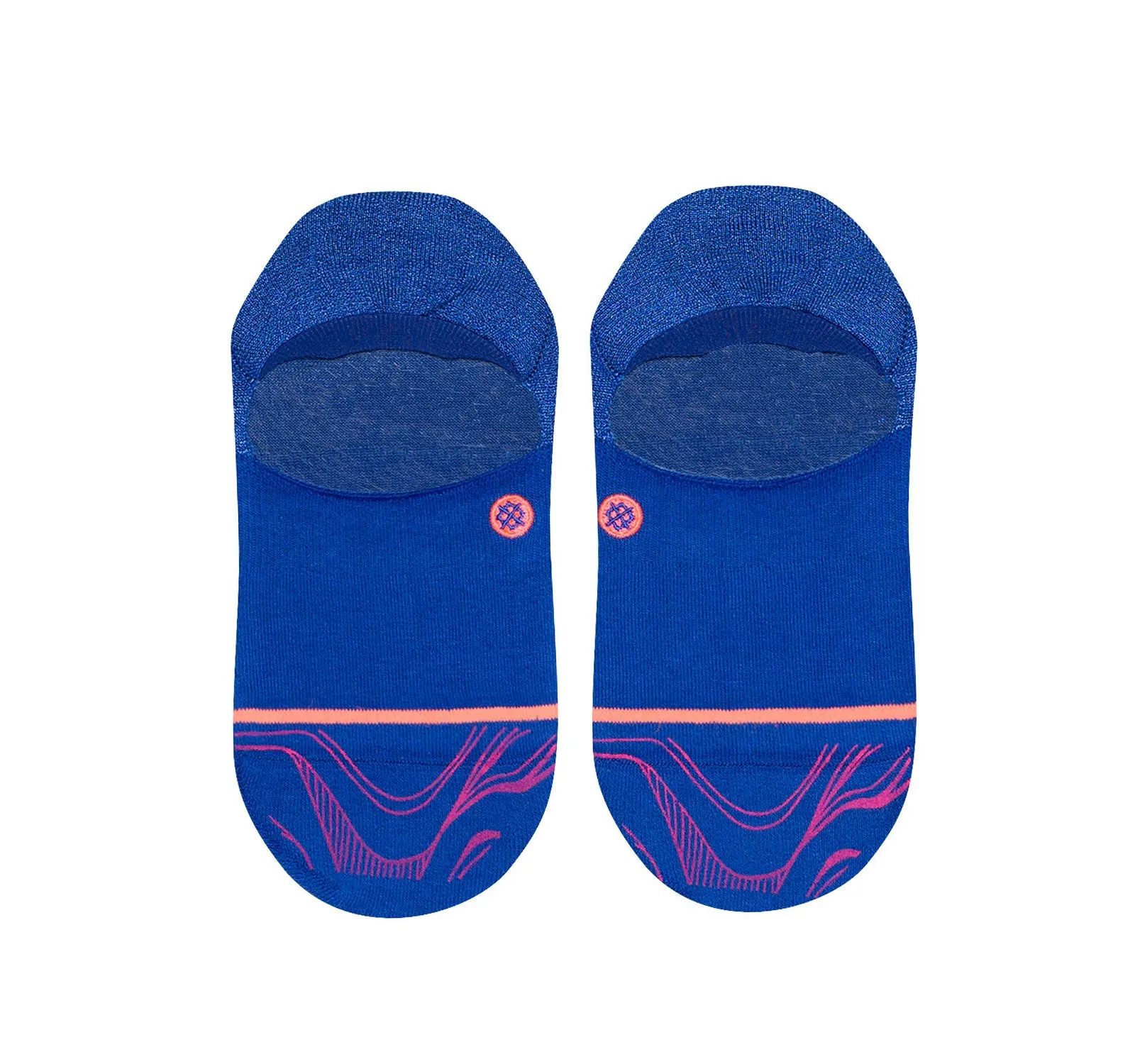 Stance Super Invisible 2.0 Socks in Fluid Blue