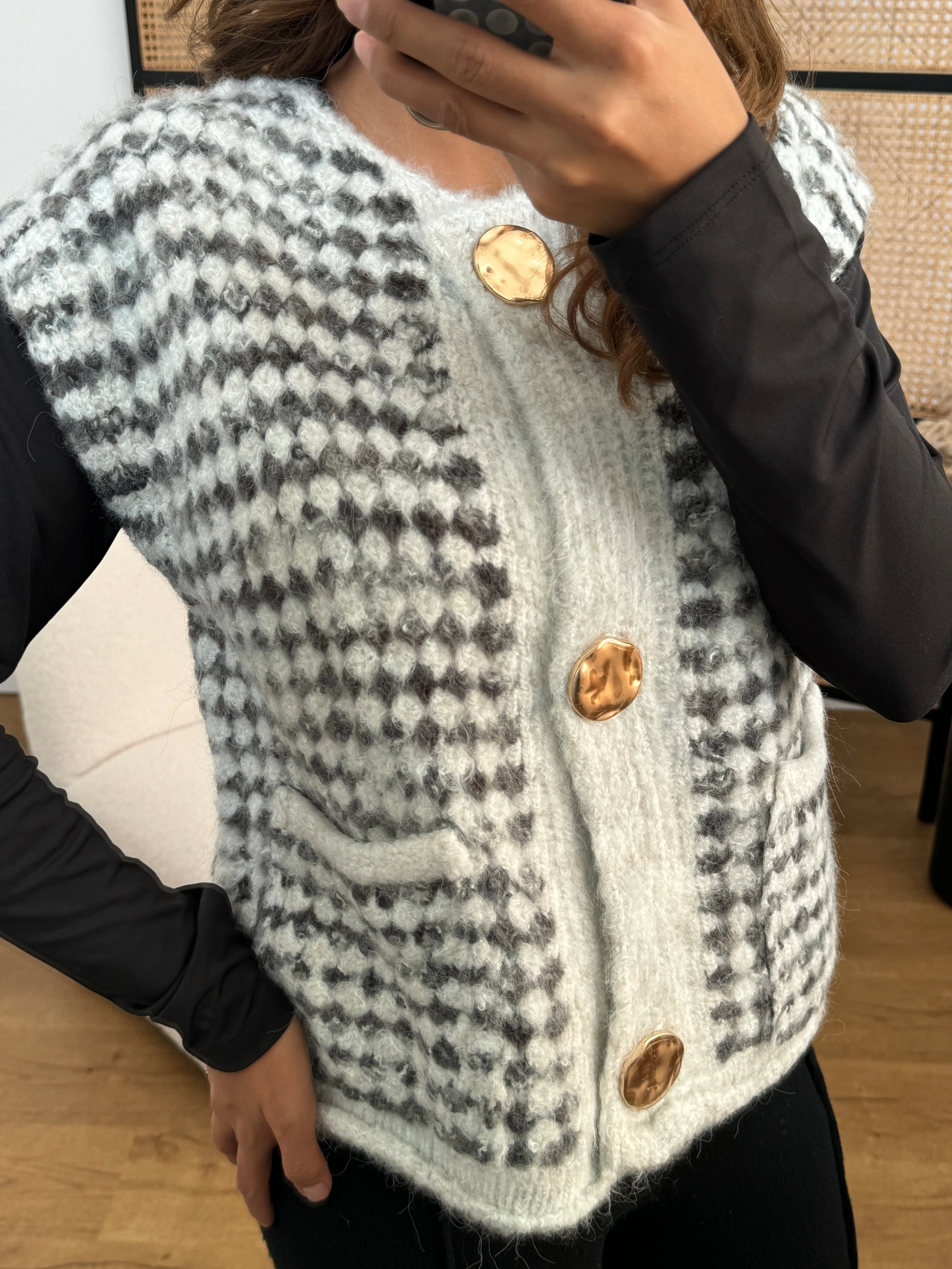 Tana knit waistcoat