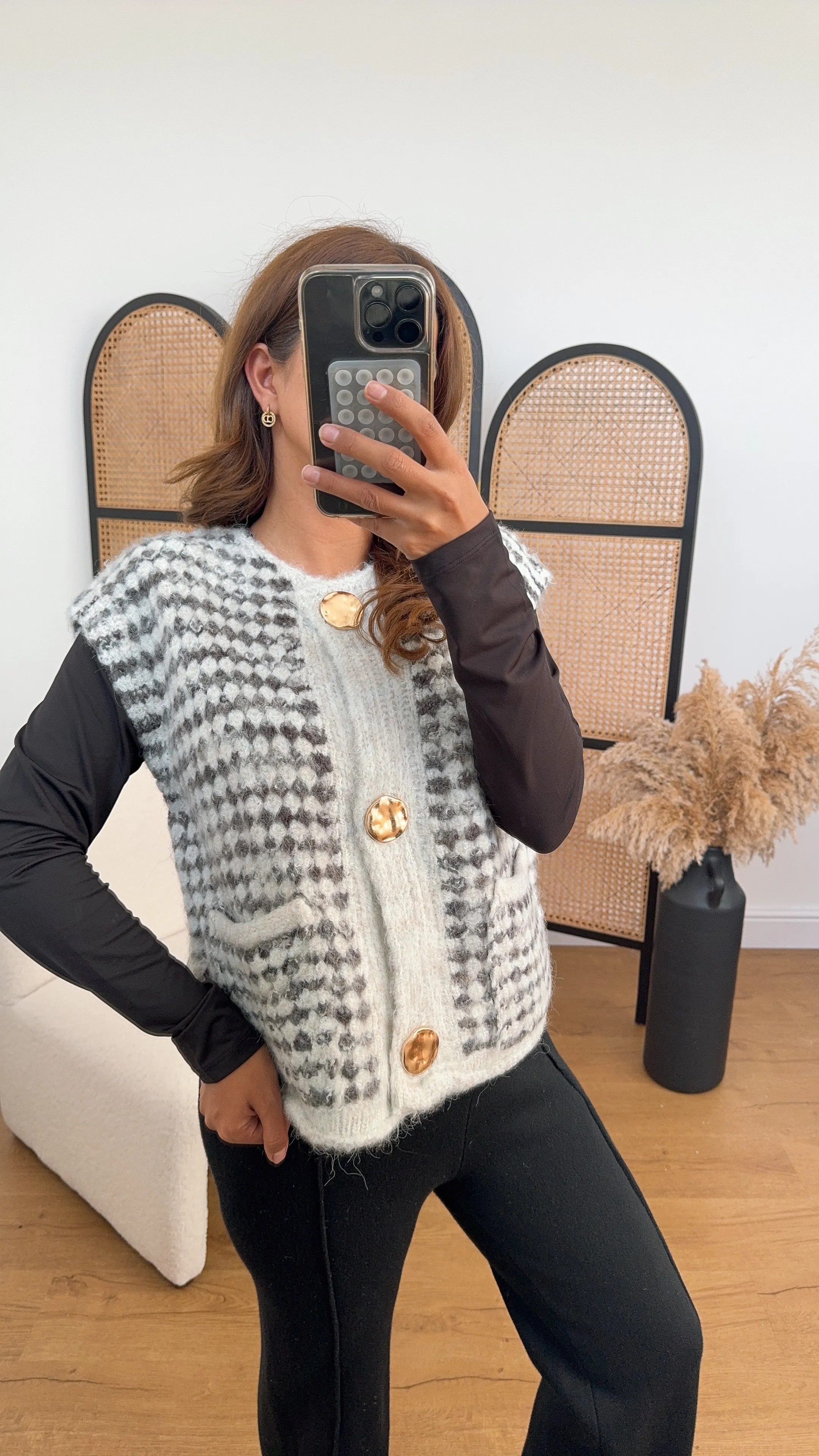 Tana knit waistcoat