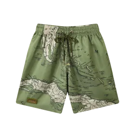 THE CARTE LUCAYOS SHORTS- OLIVE