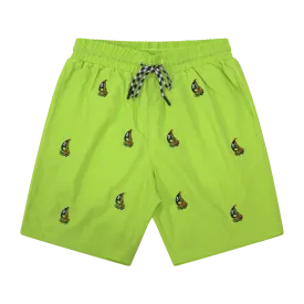 THE CLASSIC SWIM SHORTS-LIME