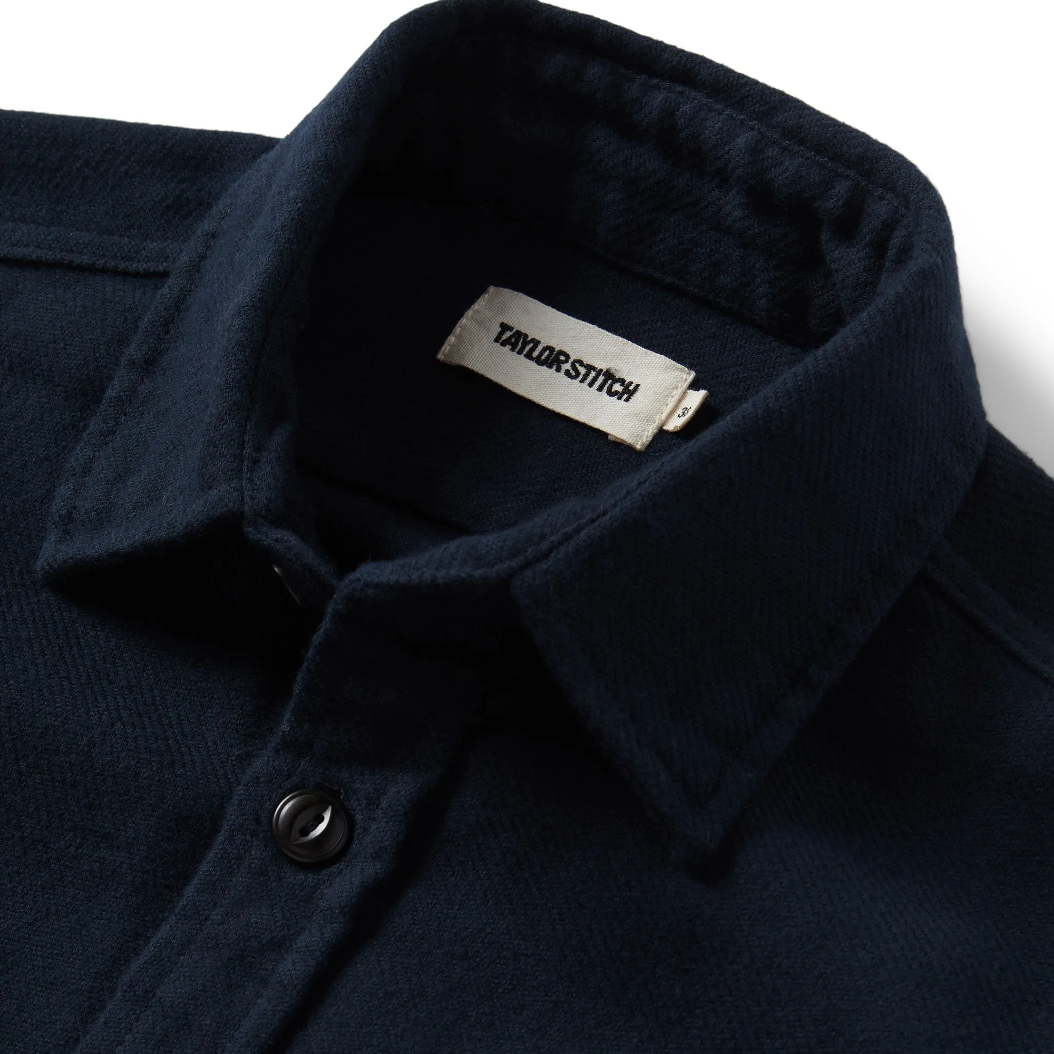 The Crater Shirt in Navy Twill