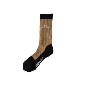 The Flat Head Classic Boot Socks Mustard/ Black LAST CHANCE