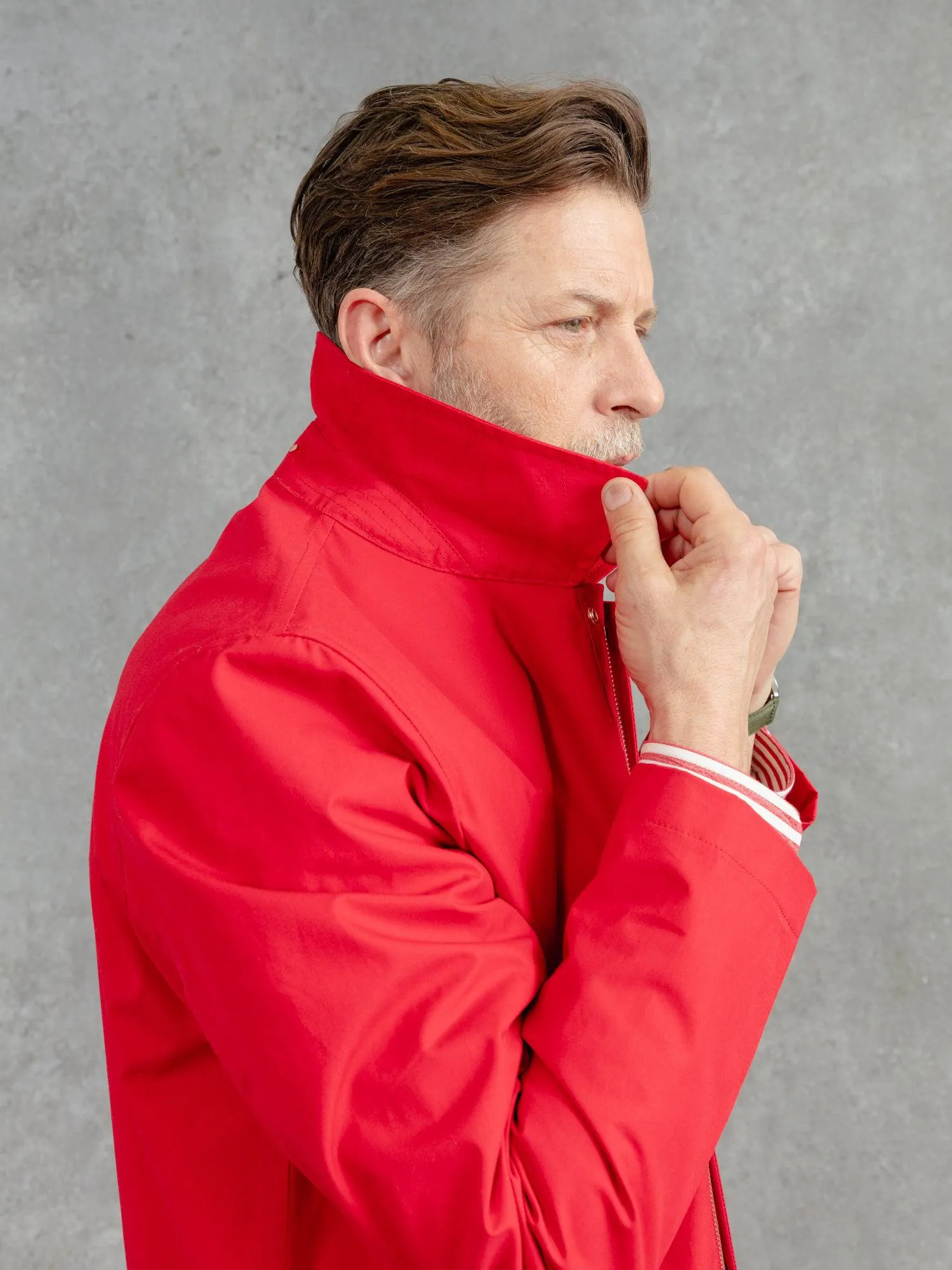 The Ventile® Mac 3.0 - Red