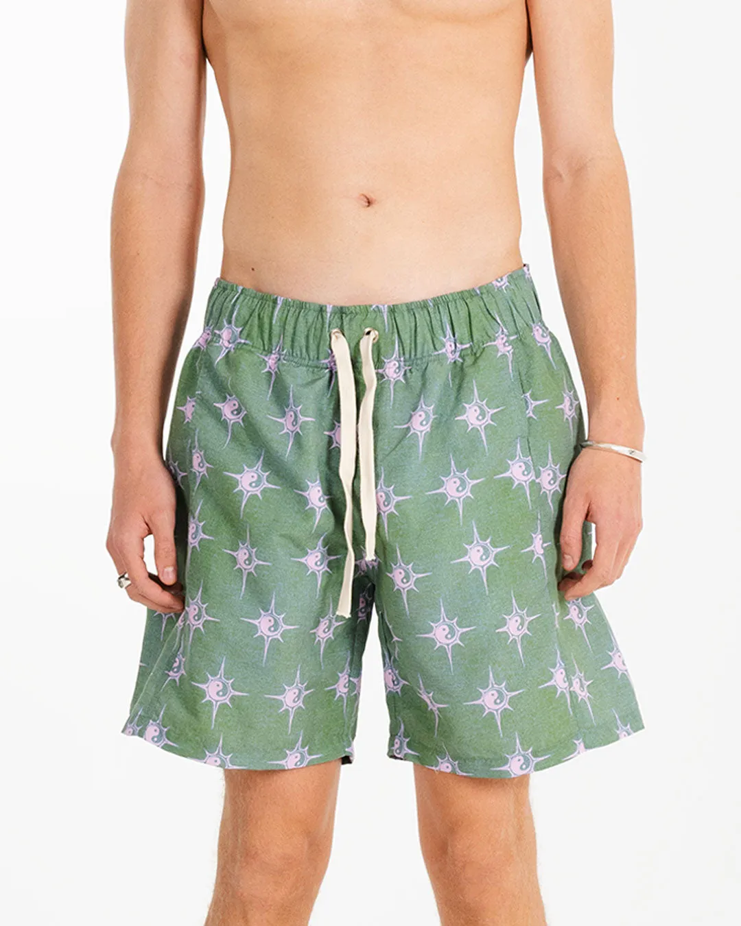 TJ x Cabrio Green Swimwear