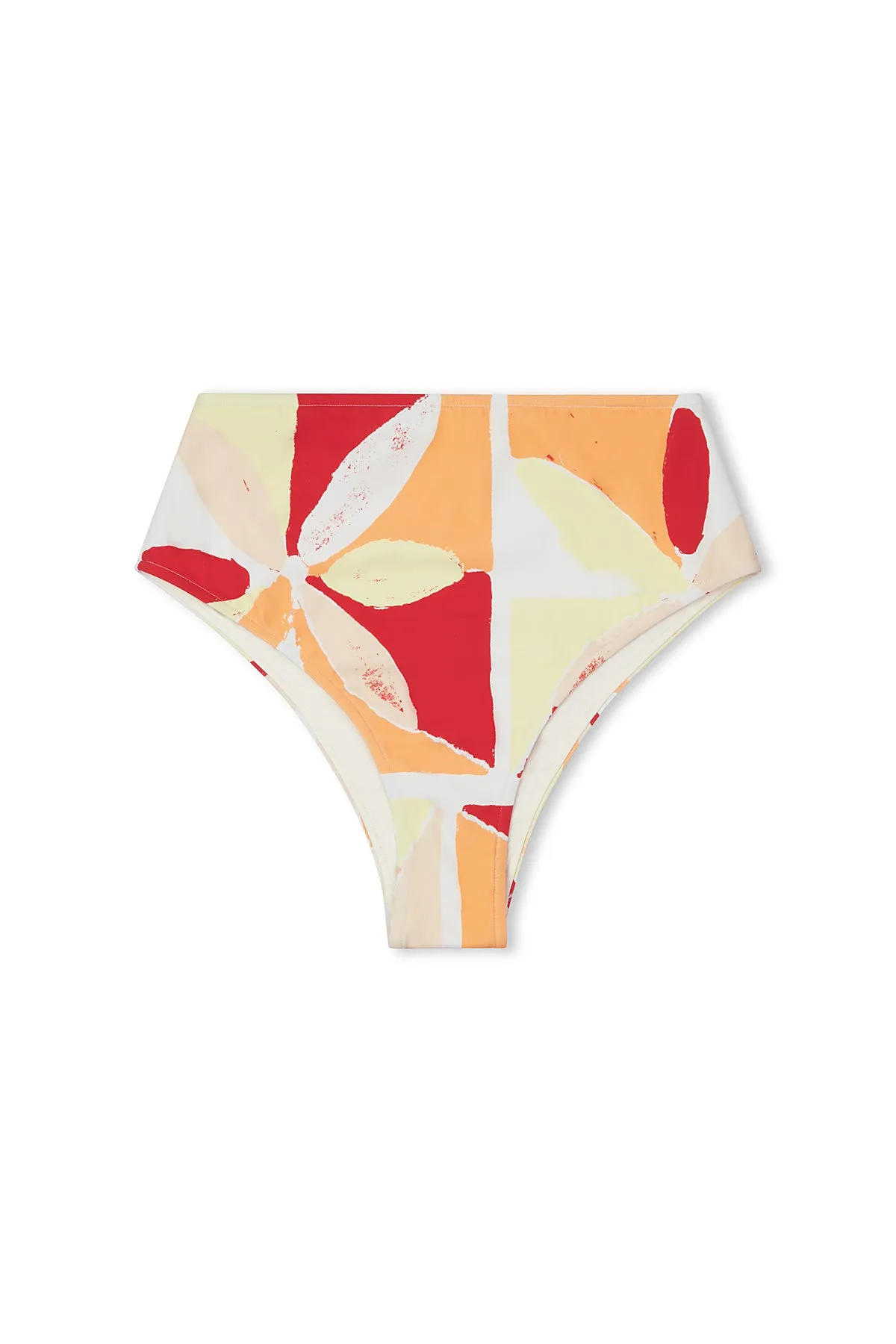 Waisted Full Brief - Sunset Tile