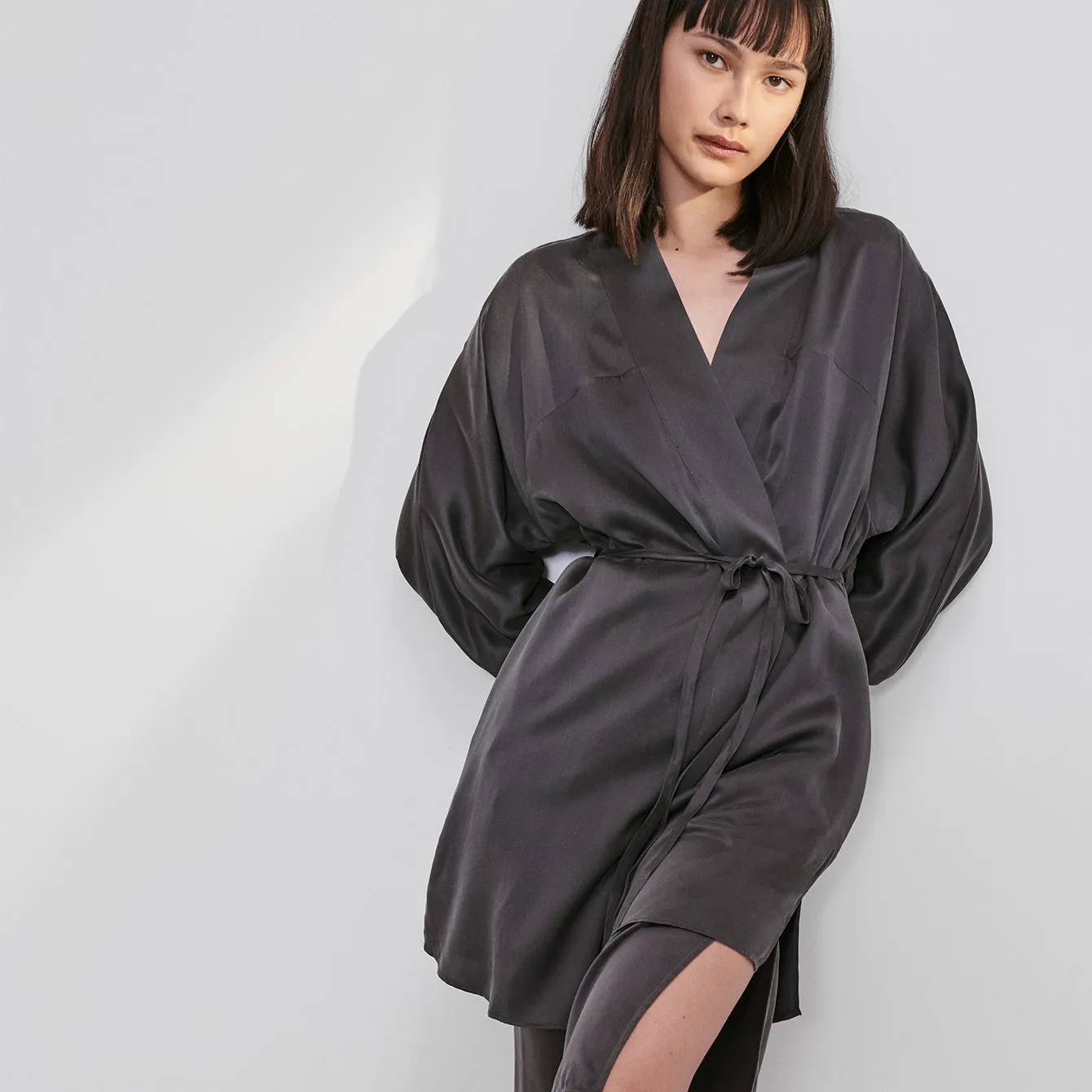 Washable Silk Robe