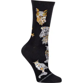 Wheel House Designs Great Horned Owl Socks