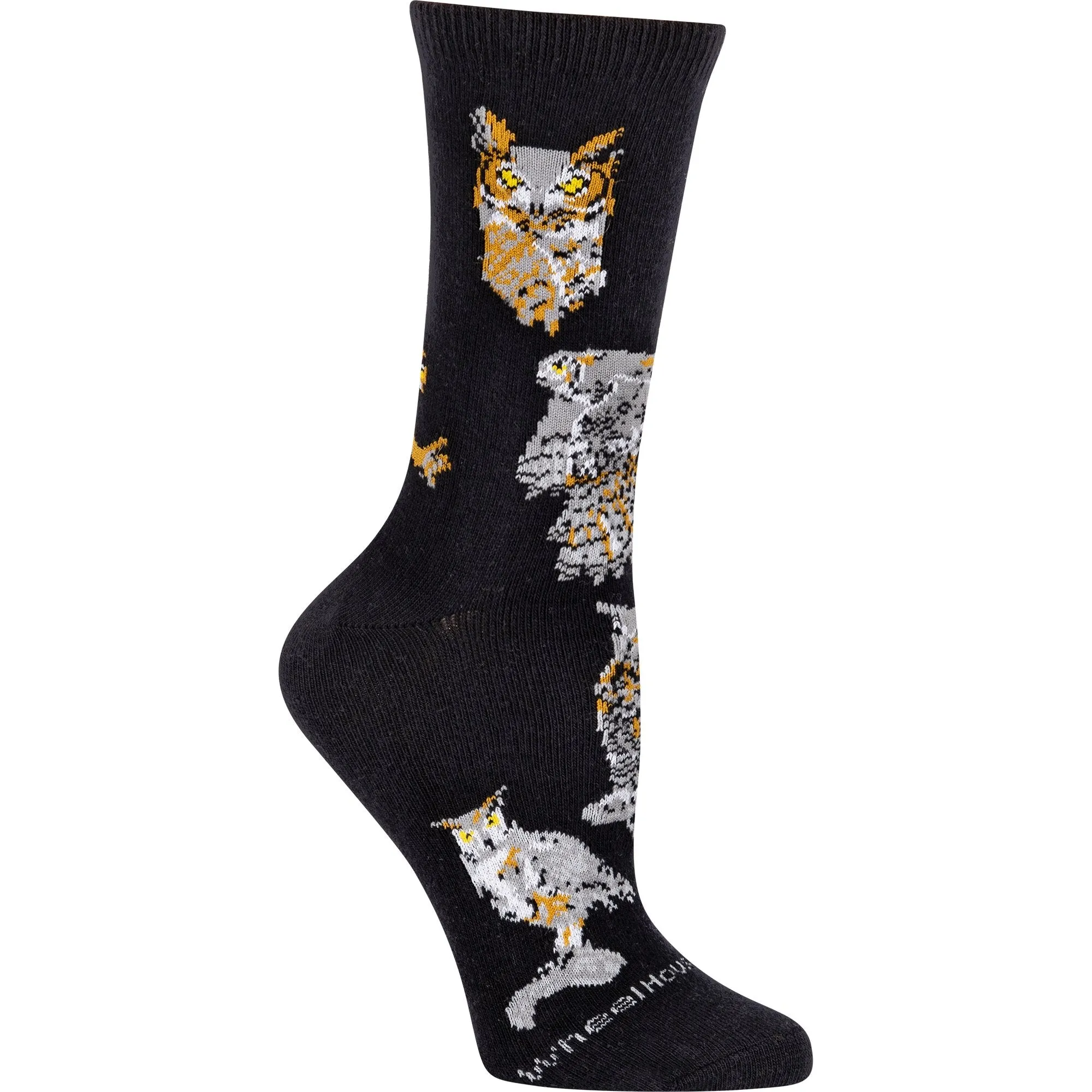 Wheel House Designs Great Horned Owl Socks