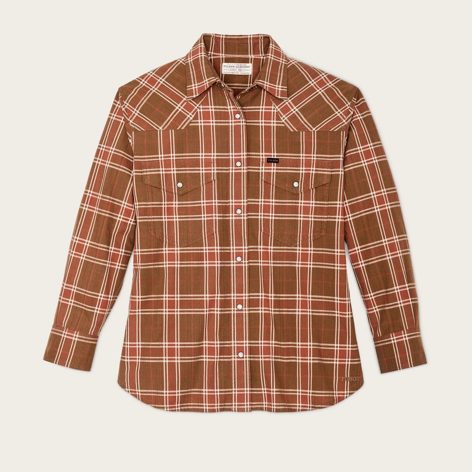 WOMEN'S FLANNEL WESTERN SHIRT