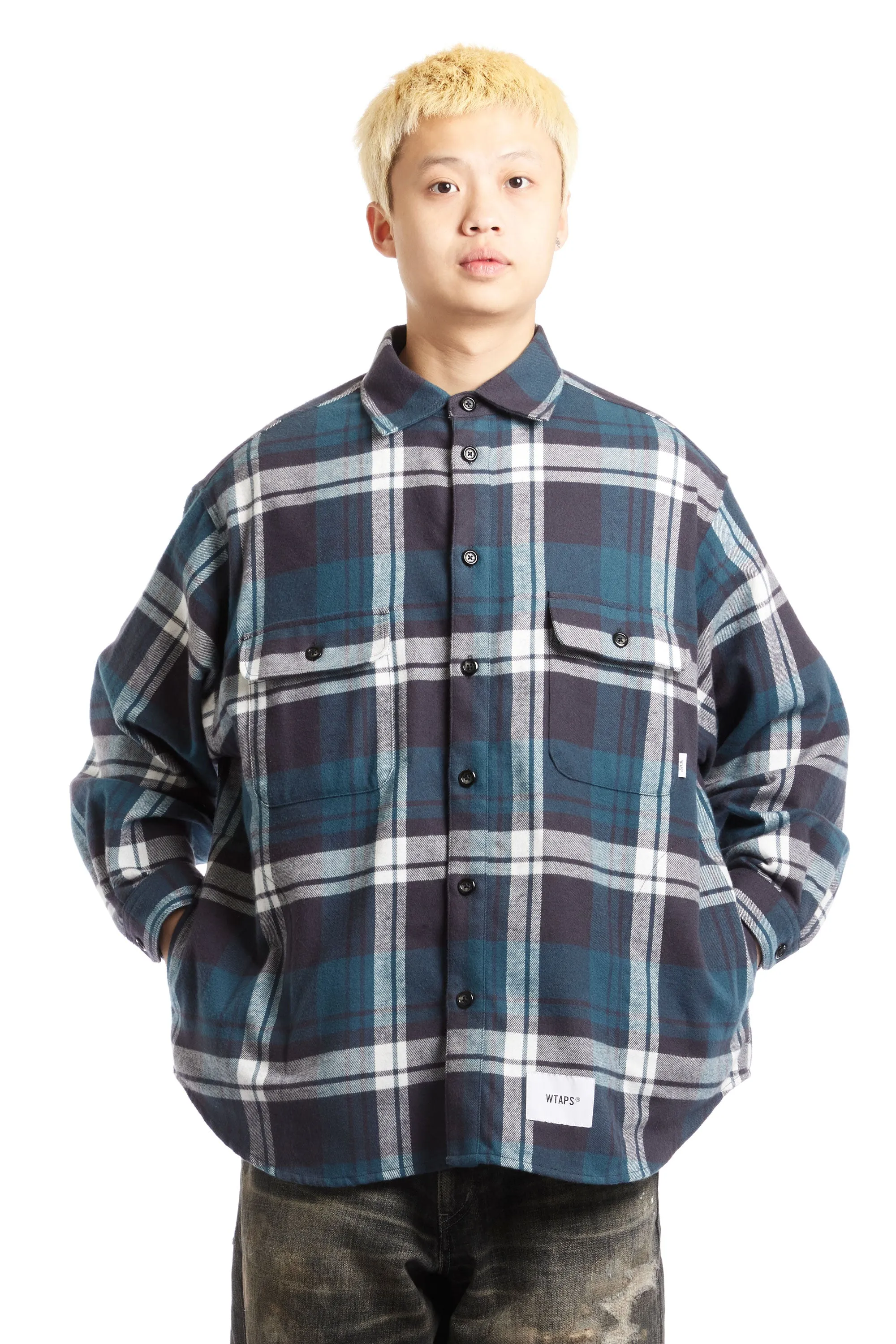 WTAPS - CHECKERED FLANNEL SHIRT 11 SS24